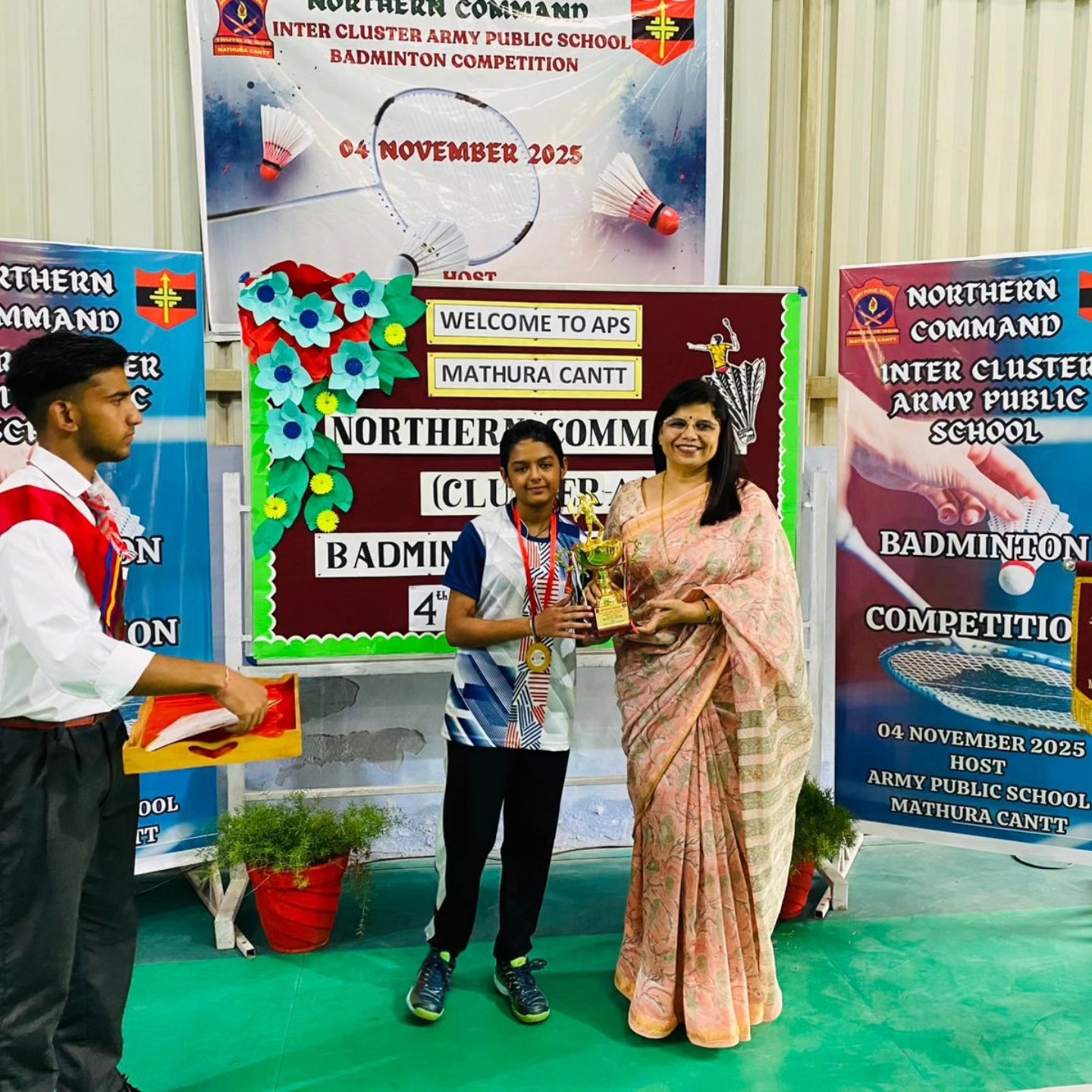  APS Udhampur Wins Northern Command Inter Cluster Badminton Tournament 2025-26.
